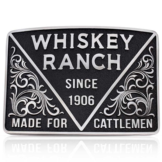 Montana Silversmith 1906 Cattlemen Whiskey Ranch Buckle A1057WR