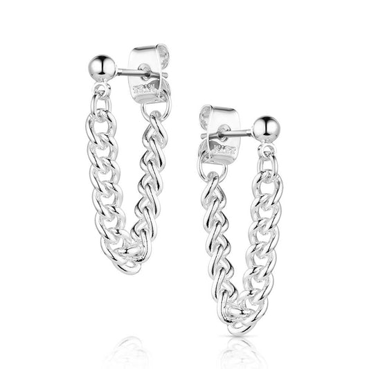 Montana Silversmith Bridle Chain Earrings ER6443
