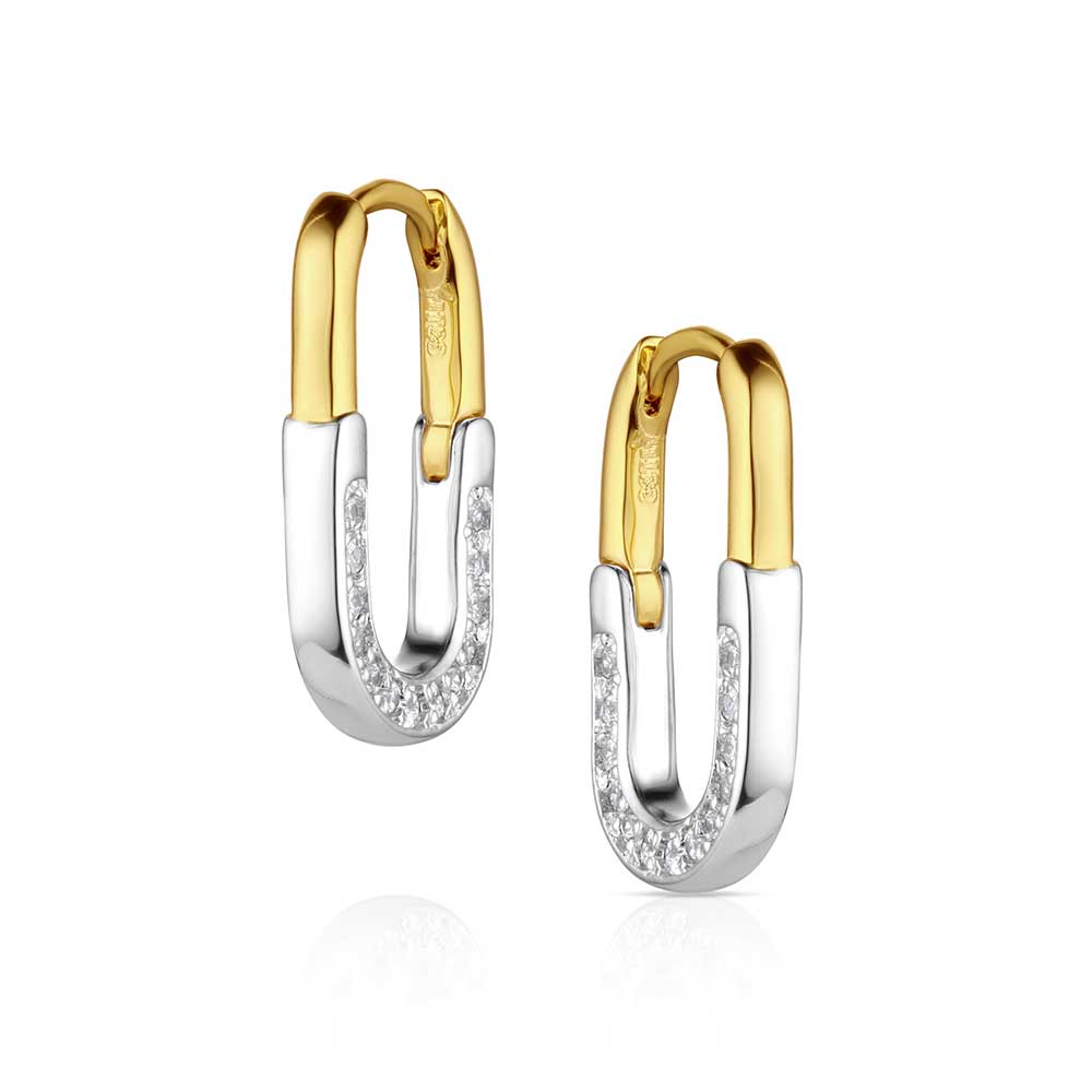 Montana Silversmith The Flats Hoop Earrings ER6452