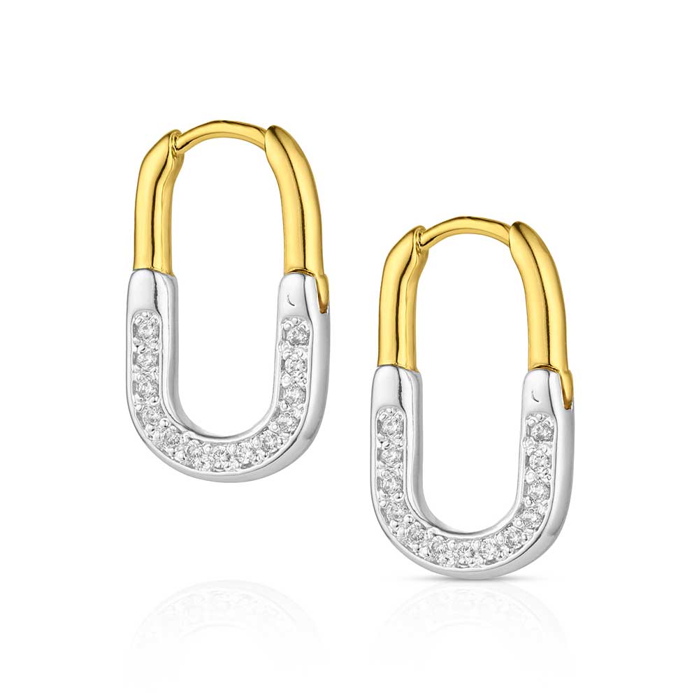 Montana Silversmith The Flats Hoop Earrings ER6452