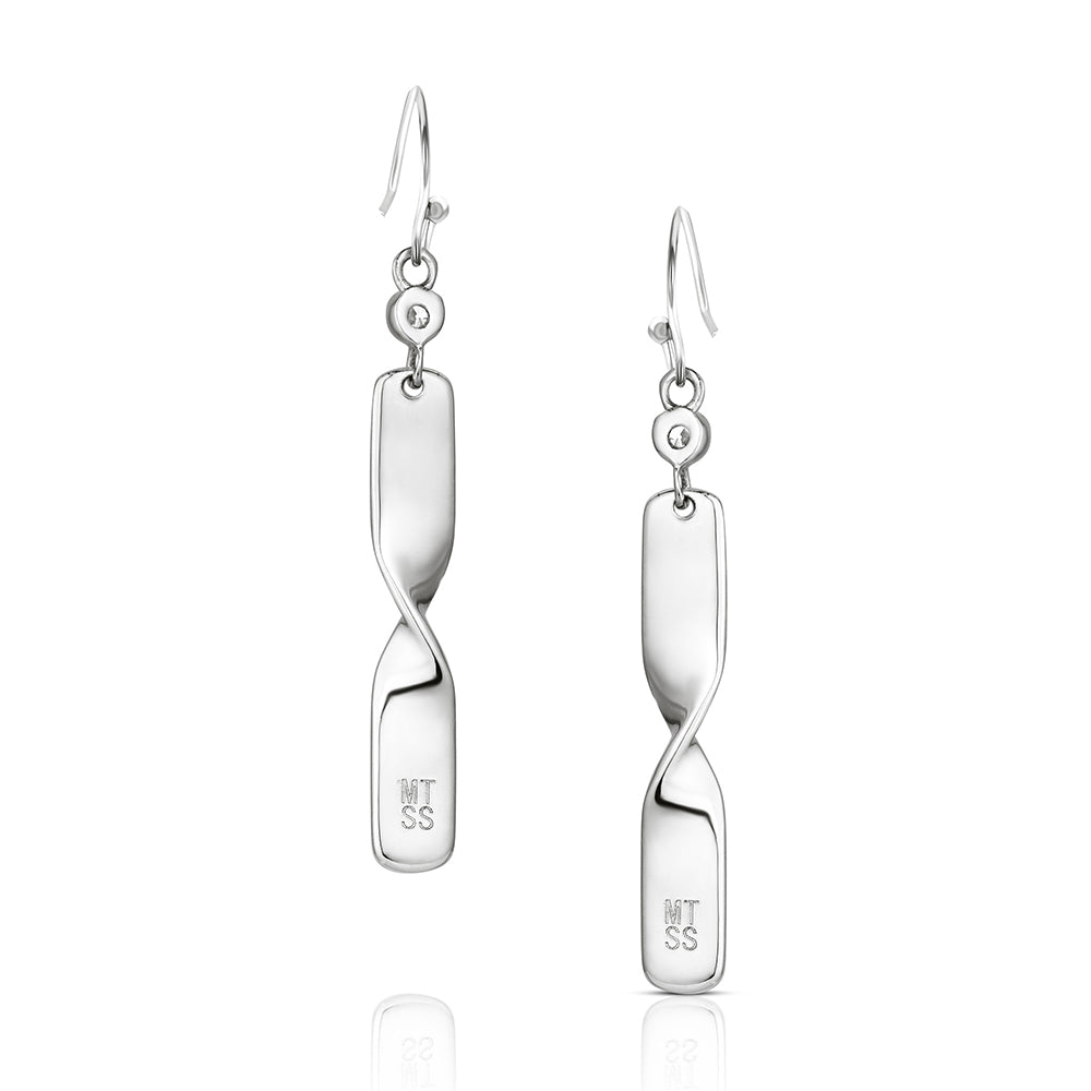Montana Silversmith Flatland Twister Dangle Earrings ER6462