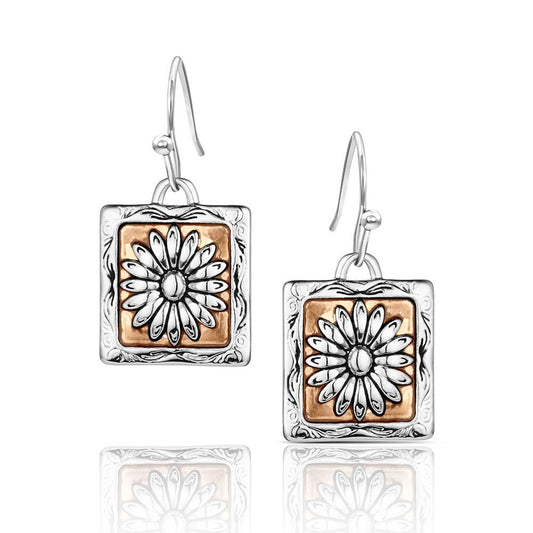Montana Silversmith Ranch House Floral Earrings ER6464