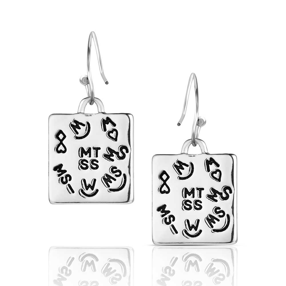 Montana Silversmith Ranch House Floral Earrings ER6464
