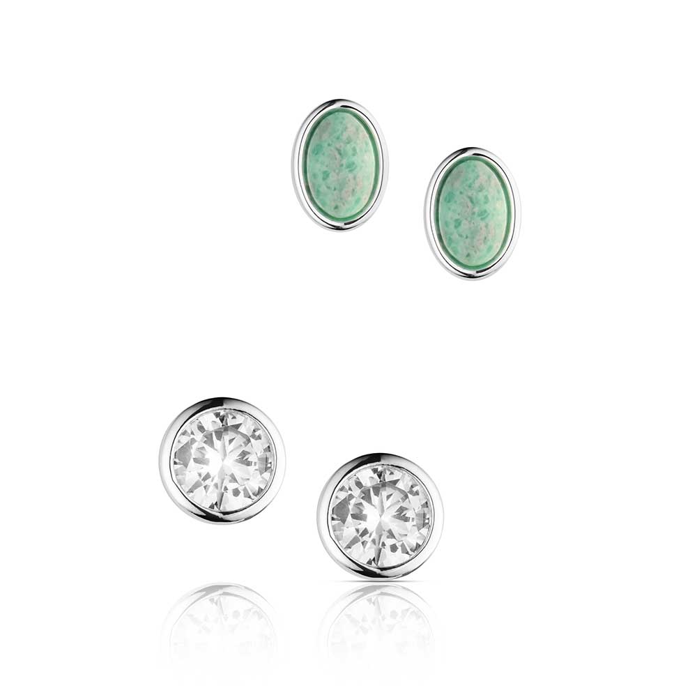 Montana Silversmith Circle Four Earrings ER6468