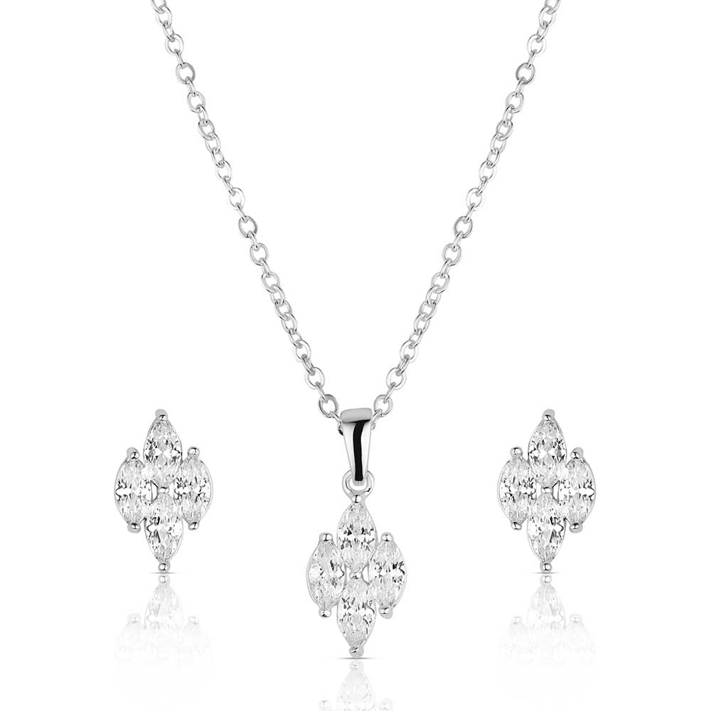 Montana Silversmith Snowdrift Cluster Jewelry Set JS6458