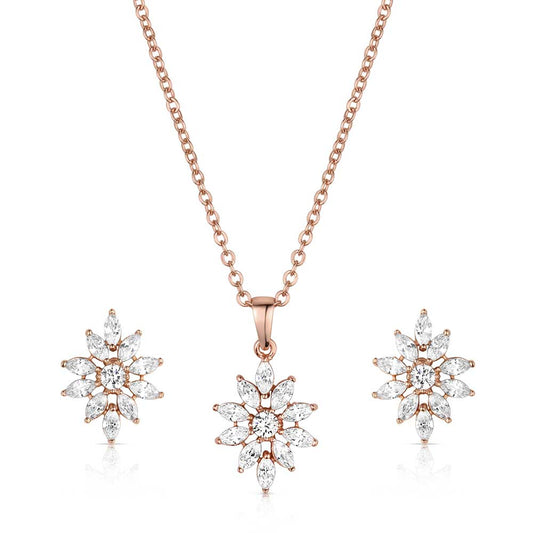 Montana Silversmith Crimson Sun Jewelry Set JS6459