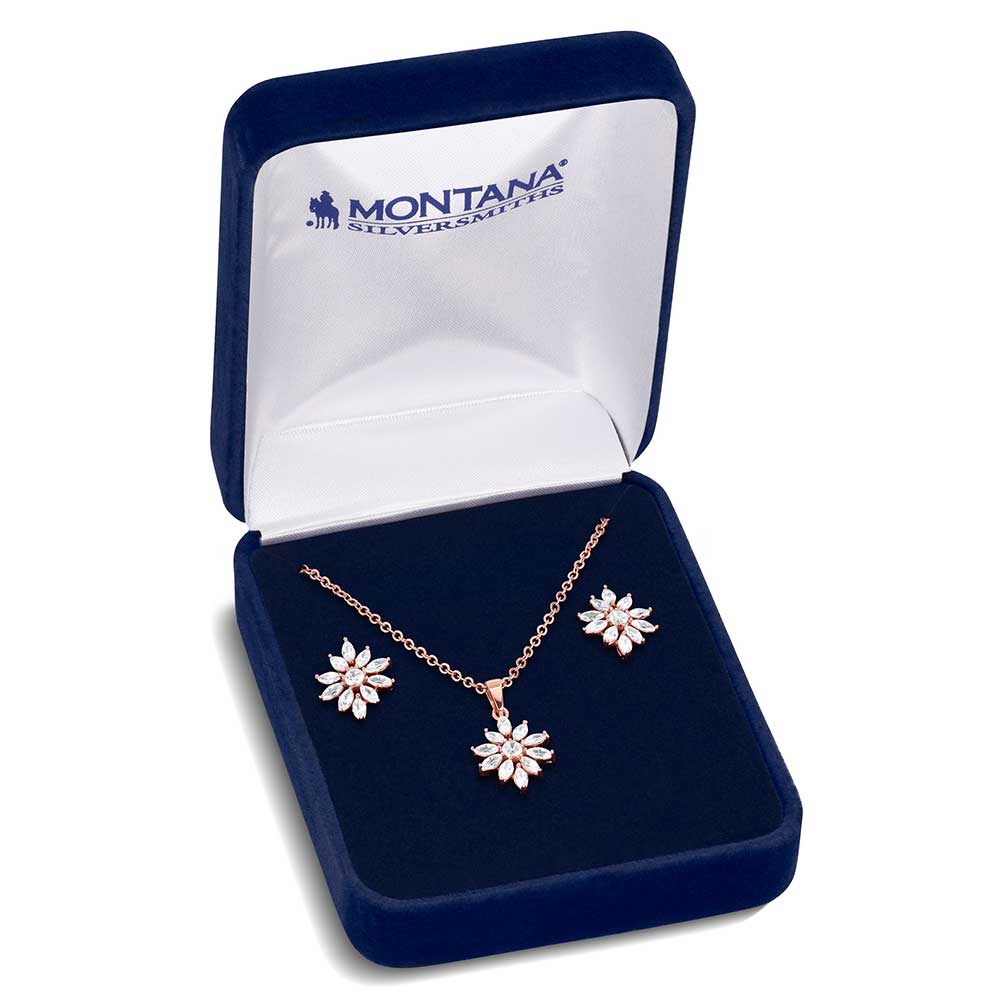 Montana Silversmith Crimson Sun Jewelry Set JS6459