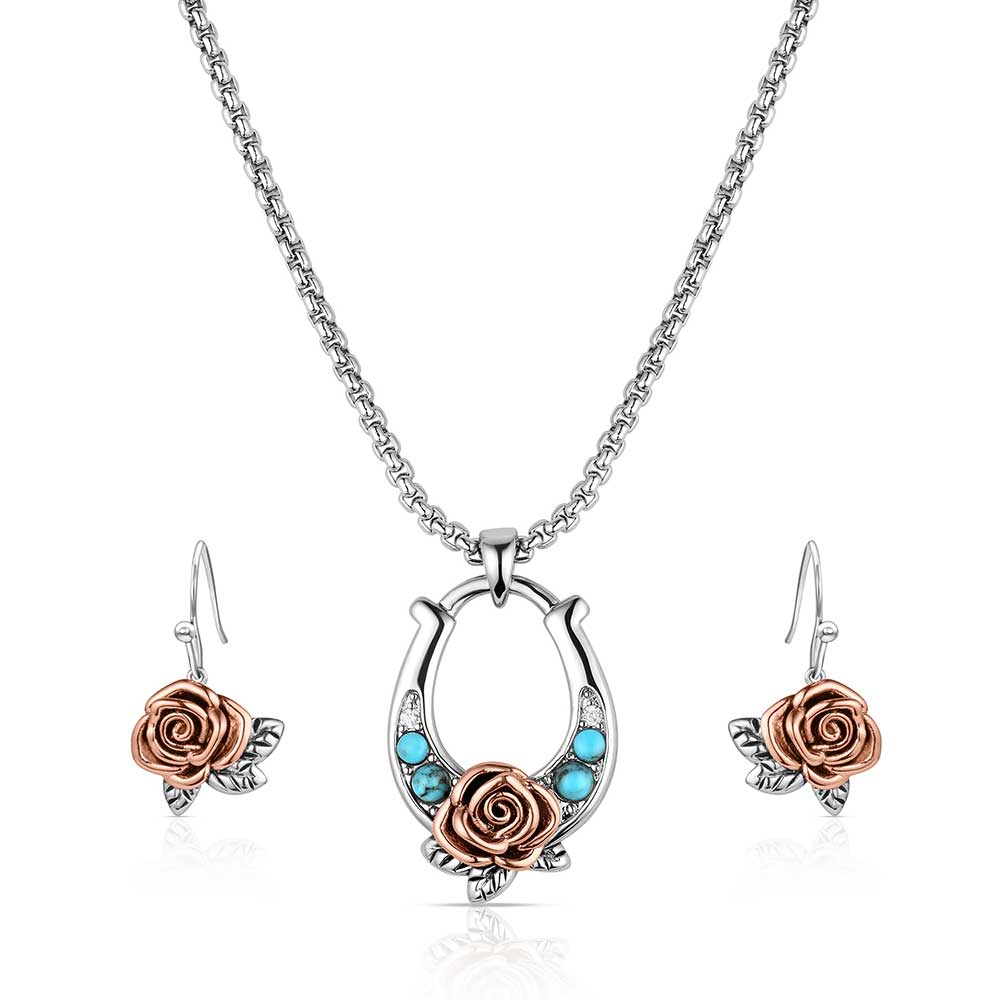 Montana Silversmith Ride Of Roses Jewlery Set JS6469