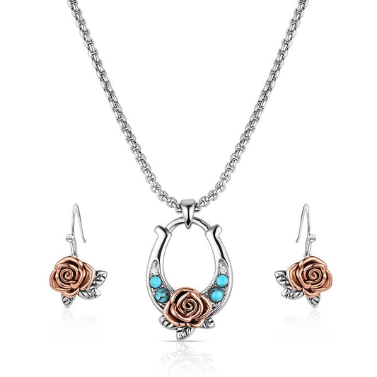 Montana Silversmith Ride Of Roses Jewlery Set JS6469