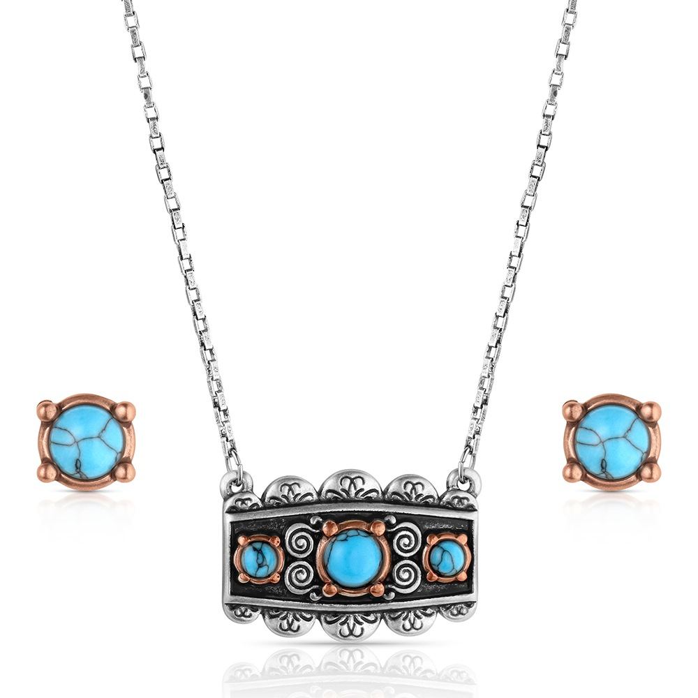Montana Silversmith Turquoise Peaks Jewlery Set JS6487