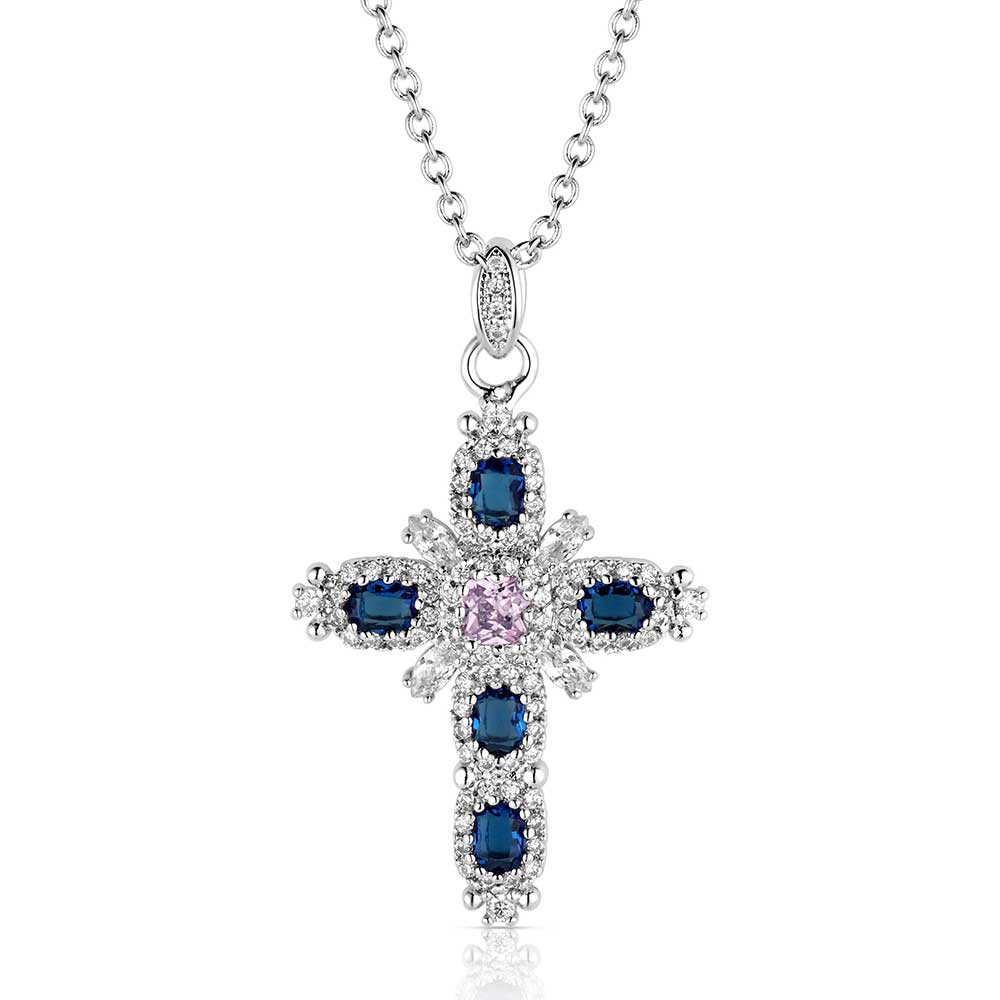 River of Lights Budded Cross Necklace NC3399