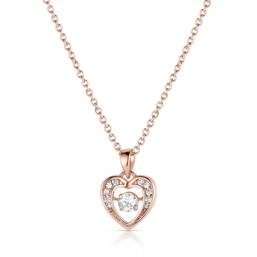 Montana Silversmith Dancing Heart Necklace NC3868-NC3869
