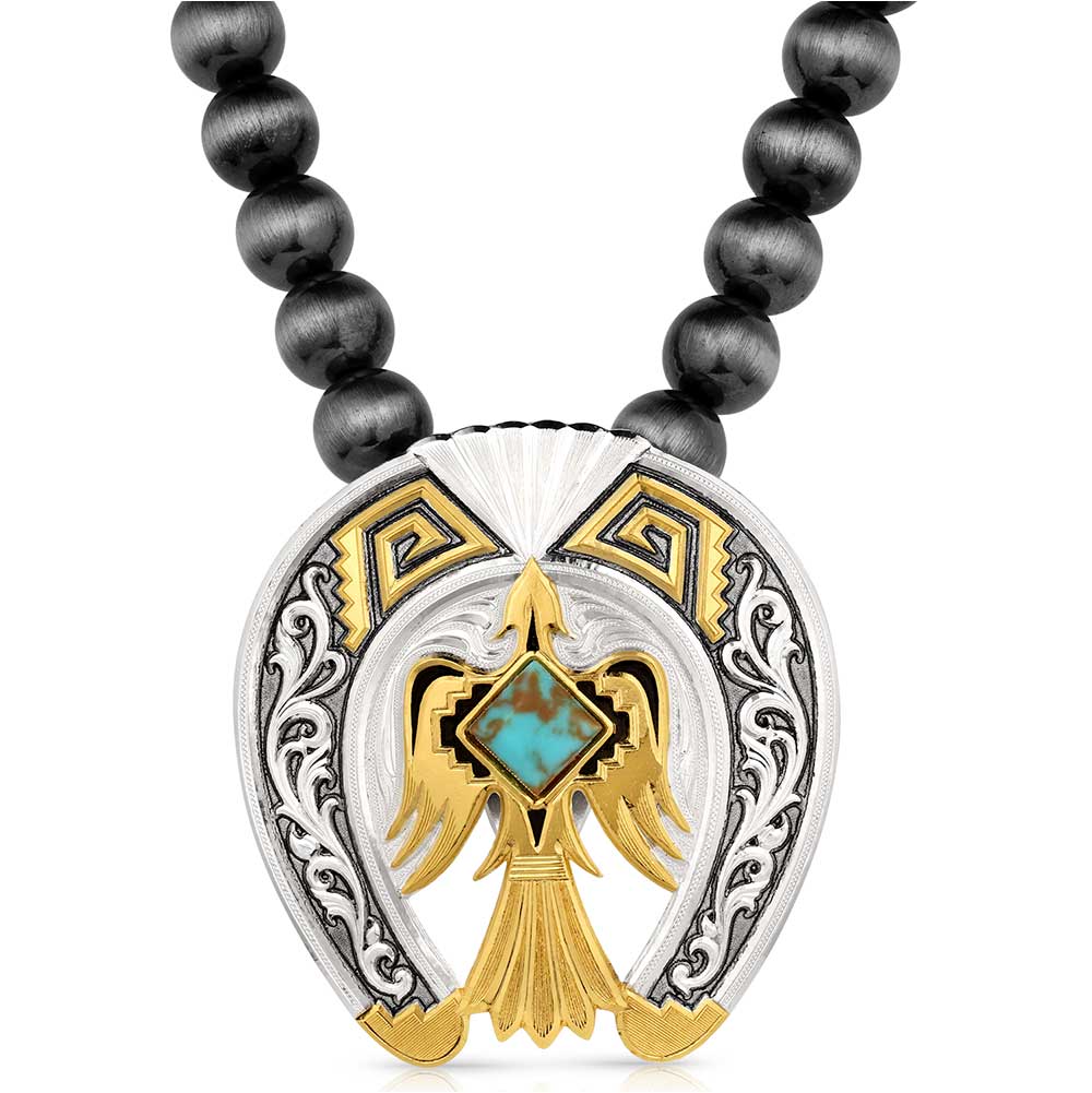 Montana Silversmith Rise Above Beaded Pendant Necklace