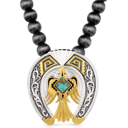 Montana Silversmith Rise Above Beaded Pendant Necklace
