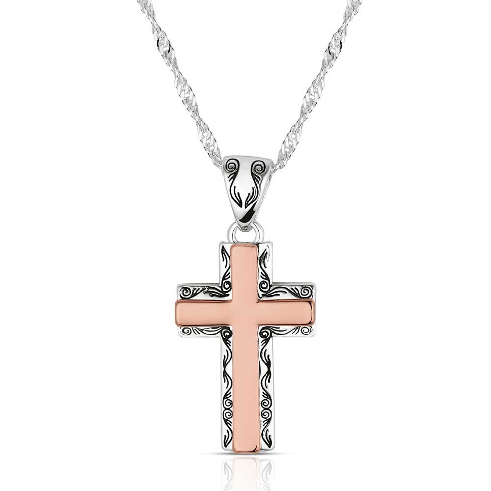 Montana Silversmith Faith Evermore Cross Necklace NC6470