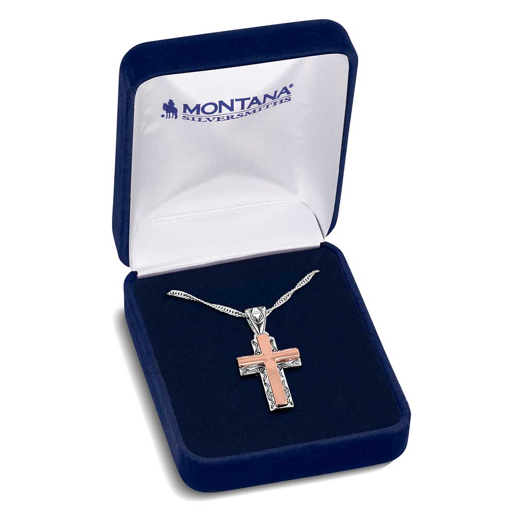 Montana Silversmith Faith Evermore Cross Necklace NC6470