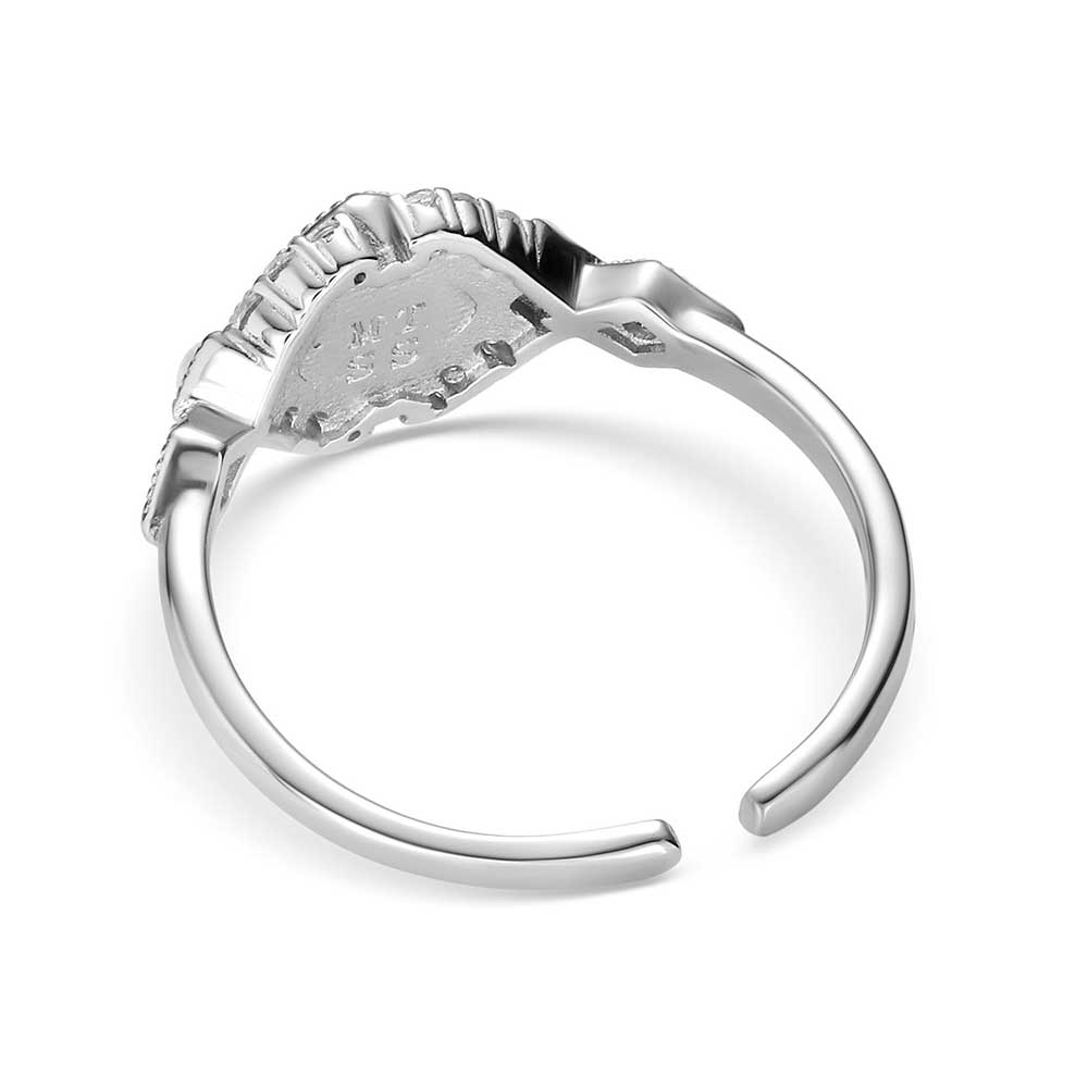 Montana Silversmith Crowned Glacier Ring RG6313