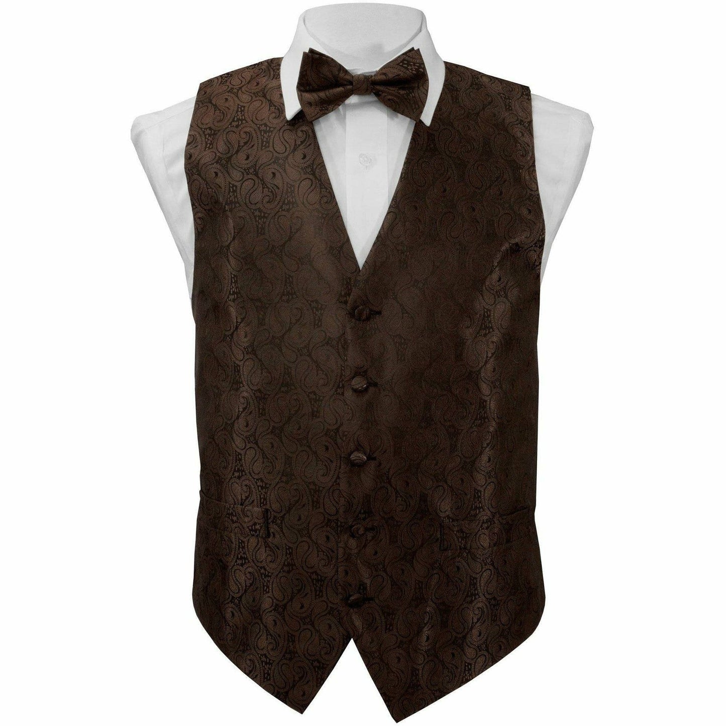 Vittorio Farina Paisley Vest Set