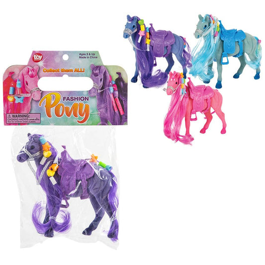 FLOCKED FASHION PONY LLB kids toys