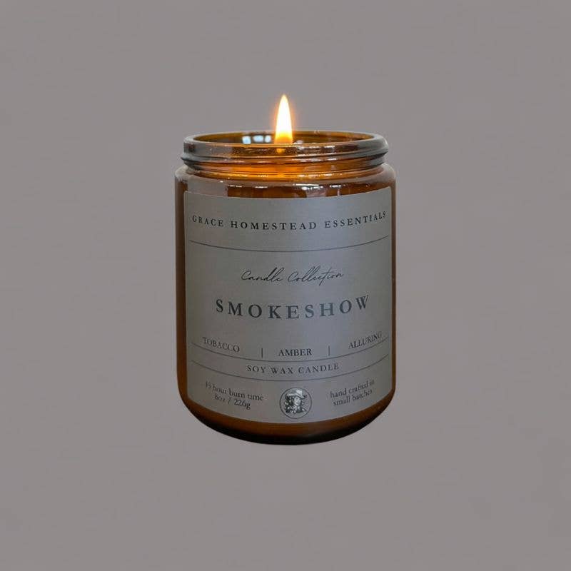 SmokeShow Soy Candle 8oz | Hand Poured Candle