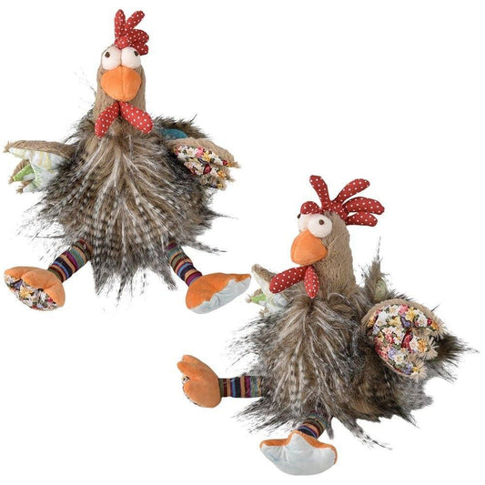 La Luna Bella - Toys - 10" LONG HAIR ROOSTER LLB Plush Toys