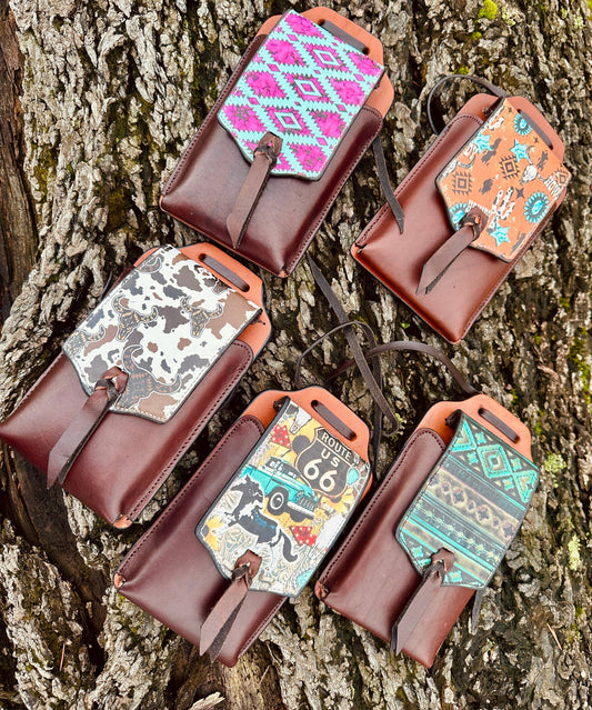 Cell Phone Back Cinch Holder