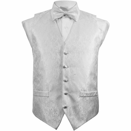 Vittorio Farina Paisley Vest Set