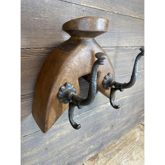 My Amigos Imports - Laramie Saddle Tree Hat Rack-Rustic-Western-12x9x12 inches