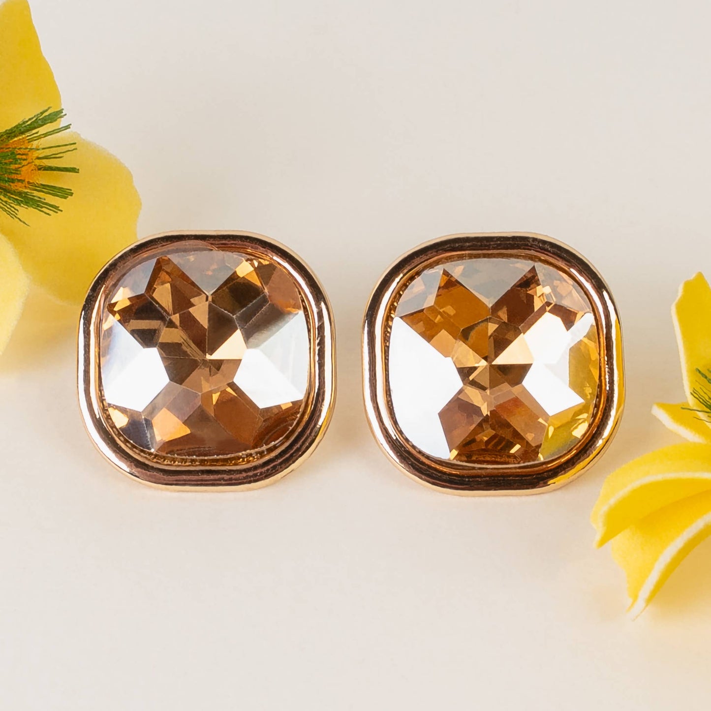 Crystal Stud Earrings
