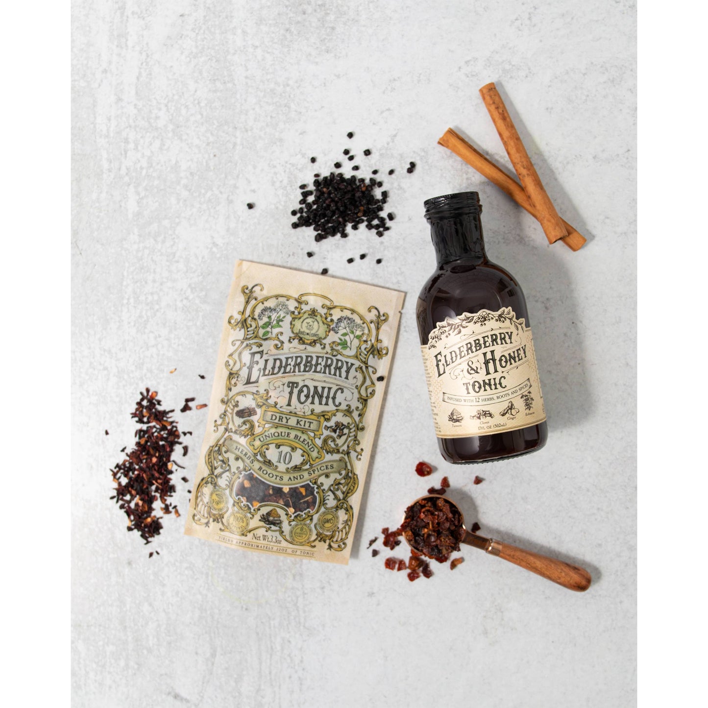 Elderberry Tonic DIY Dry Kit
