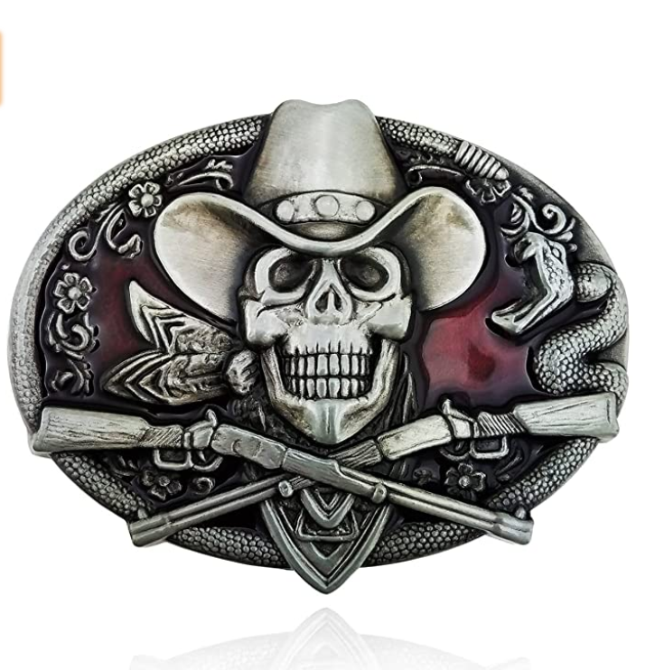 The 2nd Amendment Belt Buckle  1234