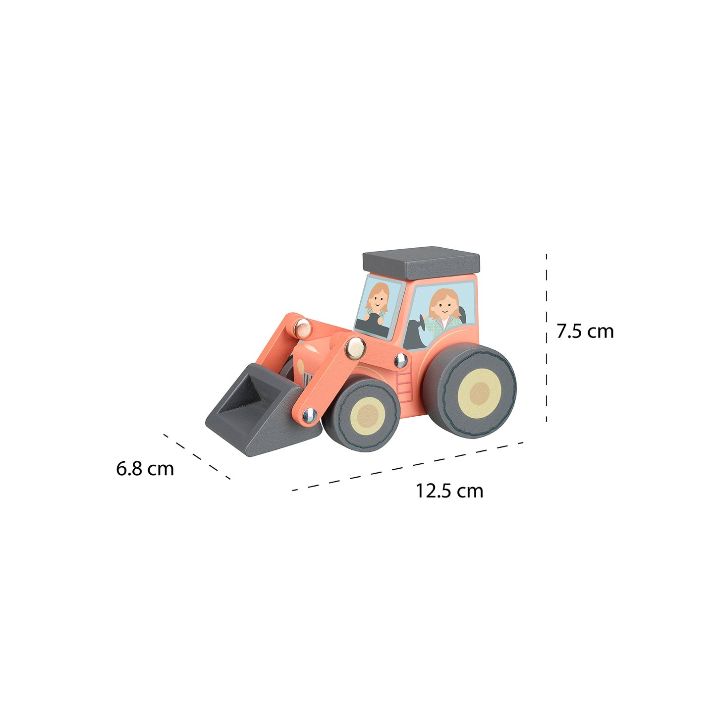 Farm Wooden Loader Tractor