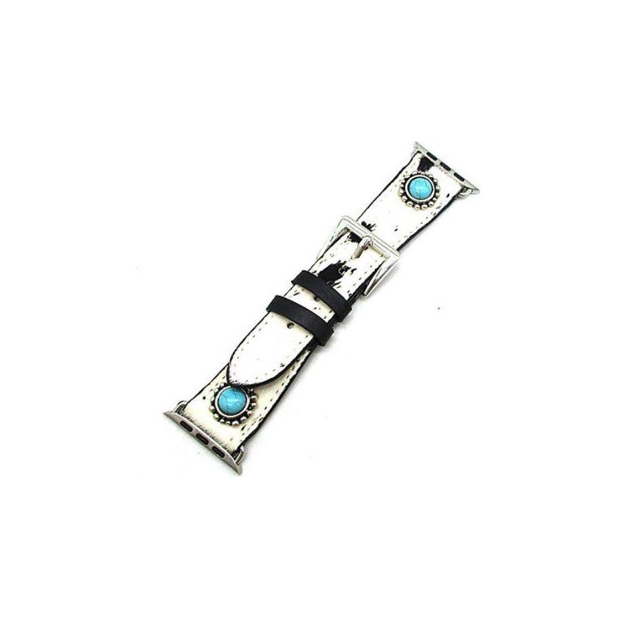 WESTERN GENUINE COWHIDE APPLE WATCH BAND