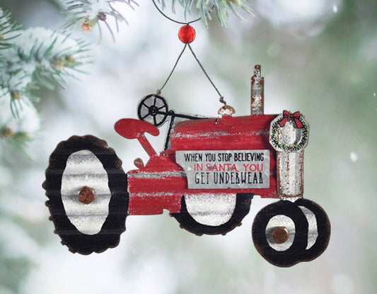 Tractor Ornament