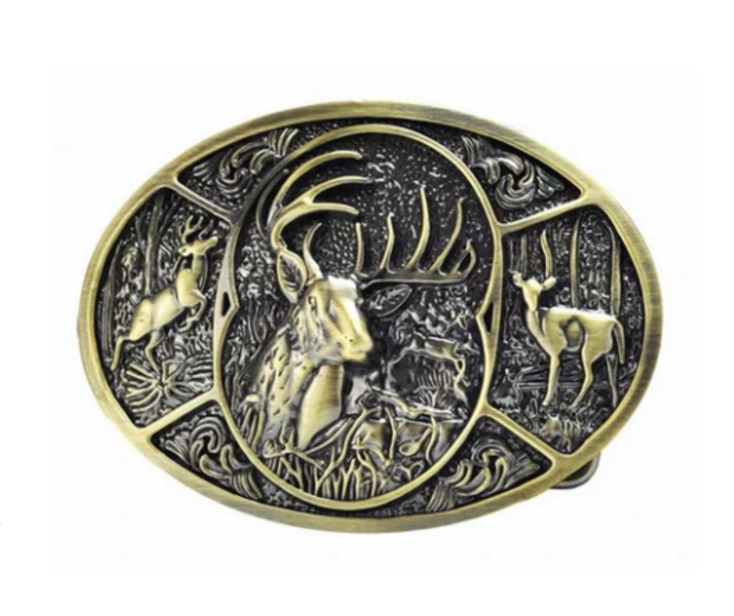 Bow Hunting Belt Buckle 1557