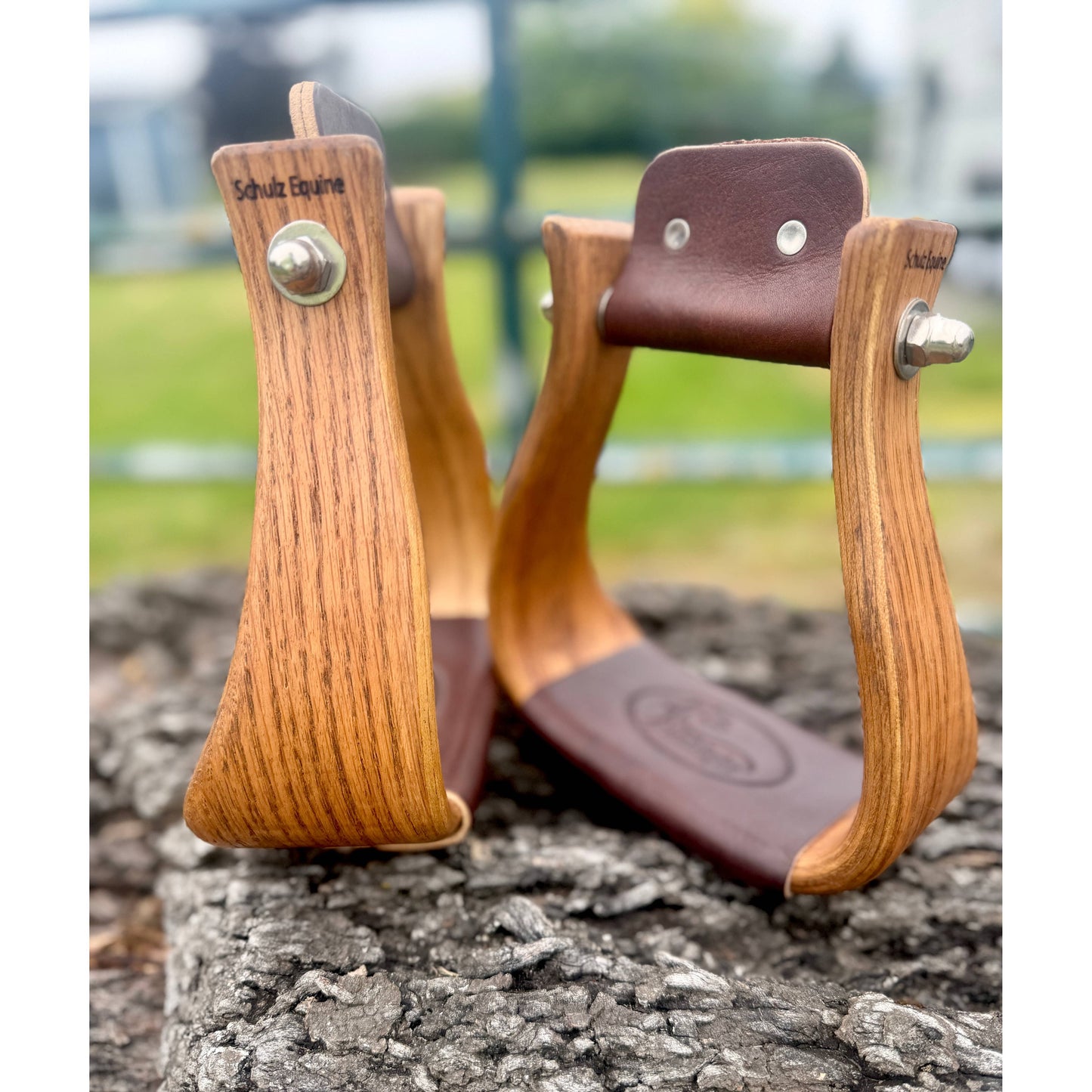 Wooden Stirrups- Oakwood Roping Style