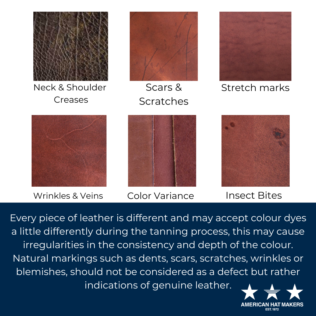 Premium Shapable Leather Cowboy Hat - Style Hollywood
