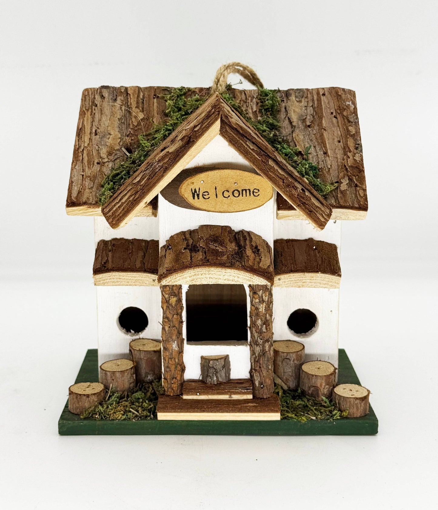 Nature Lodge Triple-Entry Birdhouse