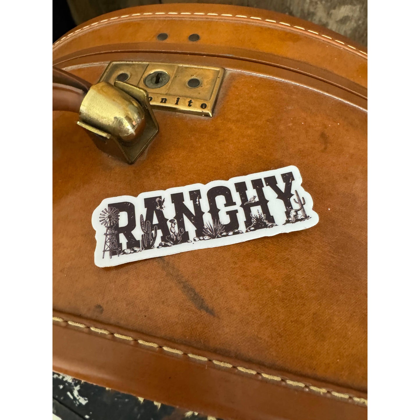 Rockin A Design - Ranchy sticker