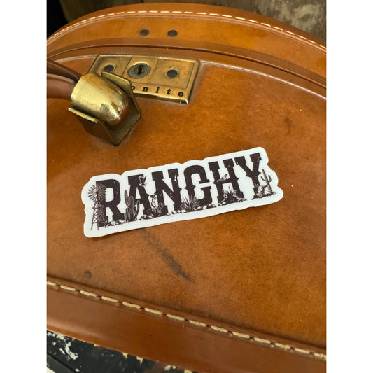Rockin A Design - Ranchy sticker