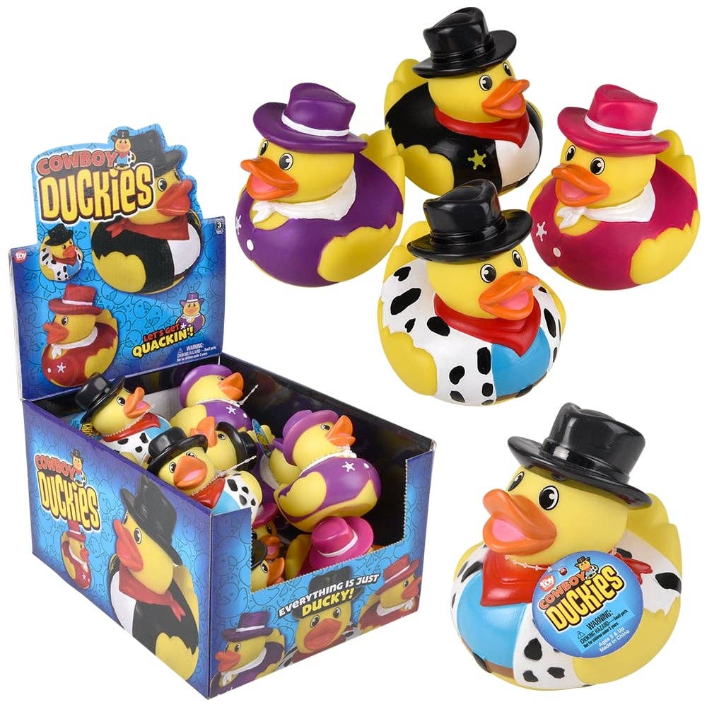 3.75" Cowboy Duckies - LLB Toys