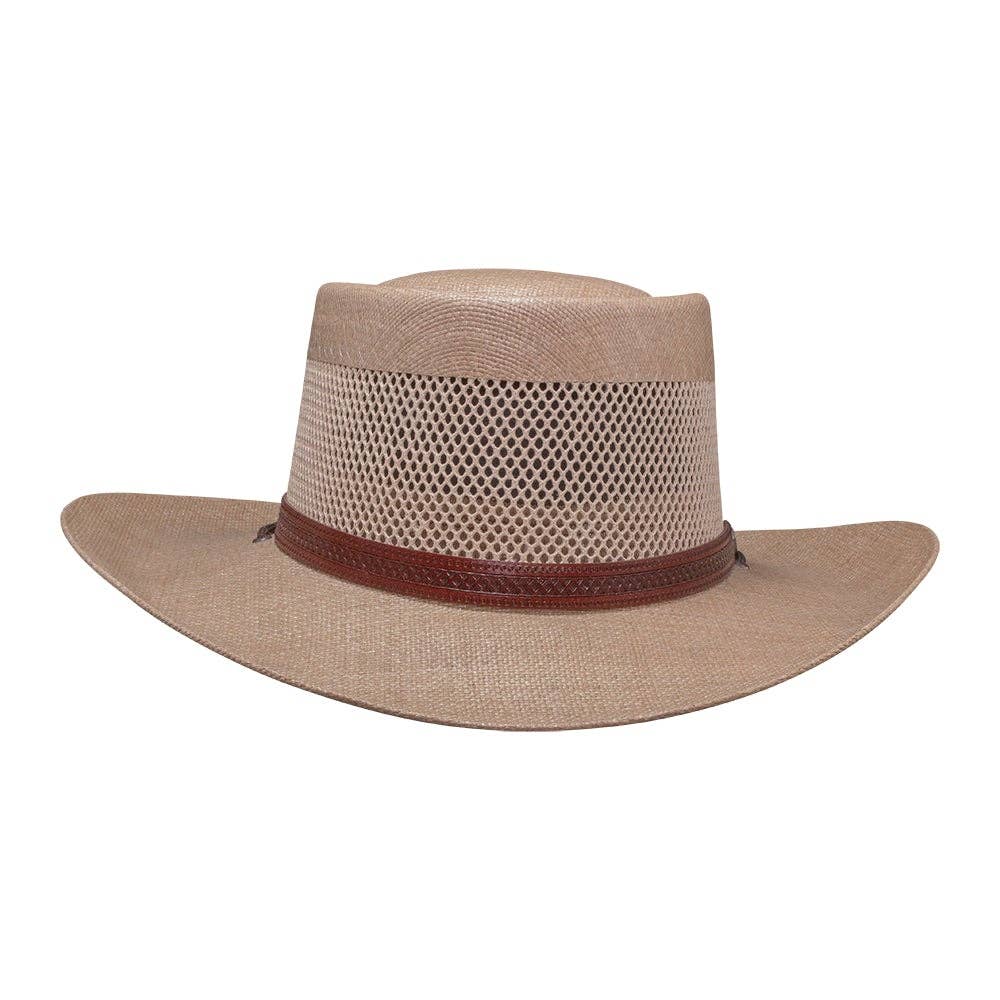 Wide Brim Straw Gambler Hat - Style Madrid