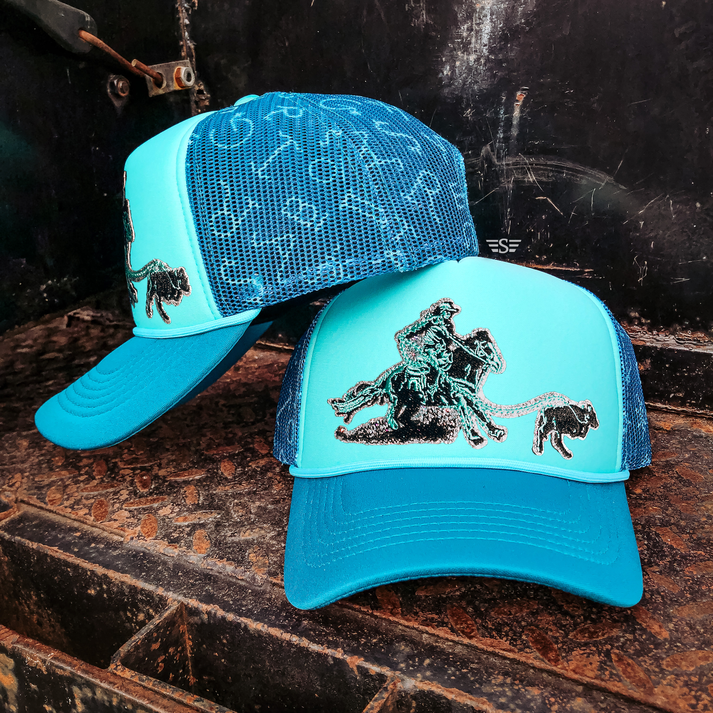 Flying S Company - Breakaway Roper Printed Mesh Trucker Cap