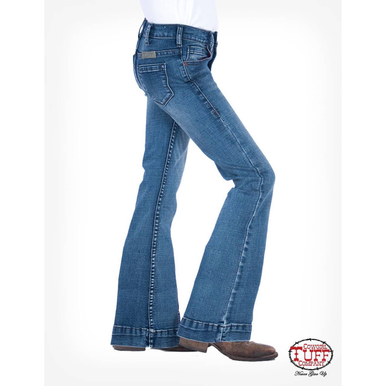 * Cowgirl Tuff Co. / B. Tuff Jeans - Just Tuff Girl's Medium Trouser