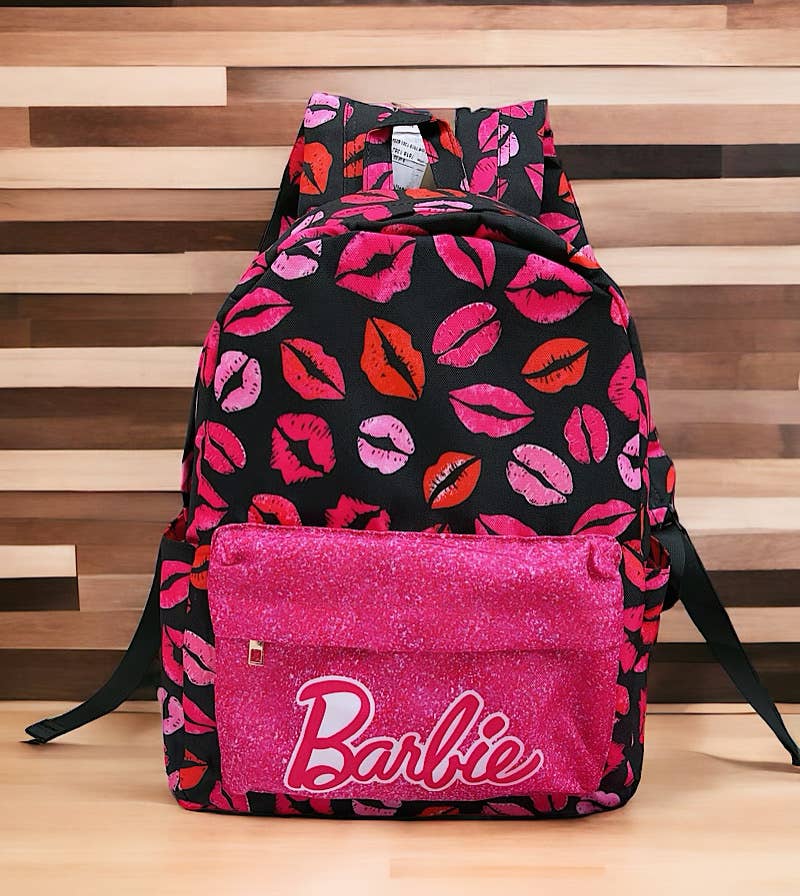 KISS PRINTED MEDIUM SIZE BACKPACK. BP-2023A