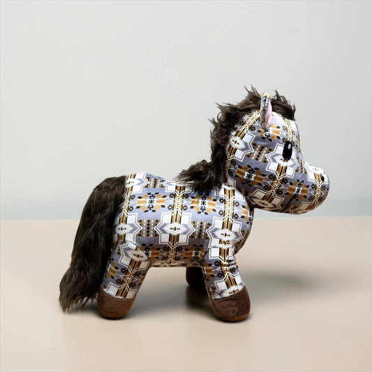 Orange Aztec horse - medium farm pal 