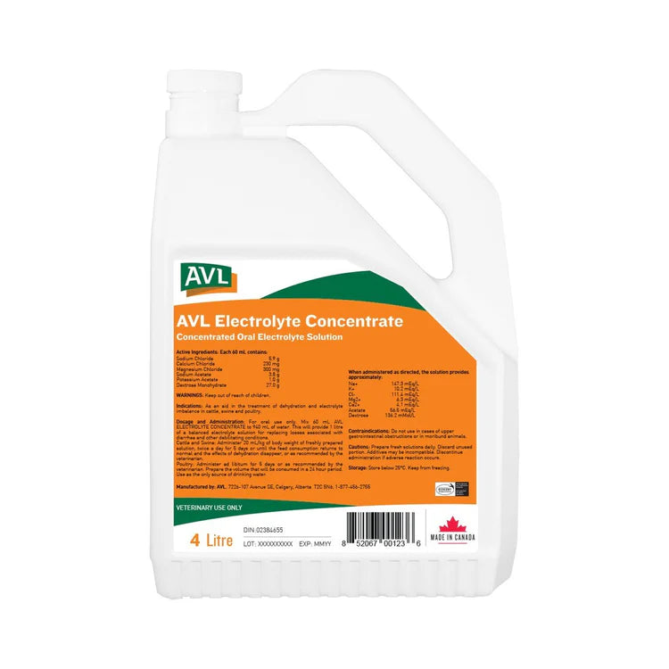 AVL Electrolyte Concentrate 4L