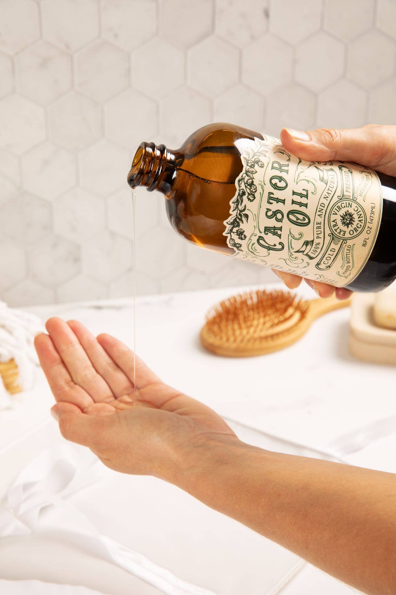 Organic Cold Pressed Castor Oil Hexane Free