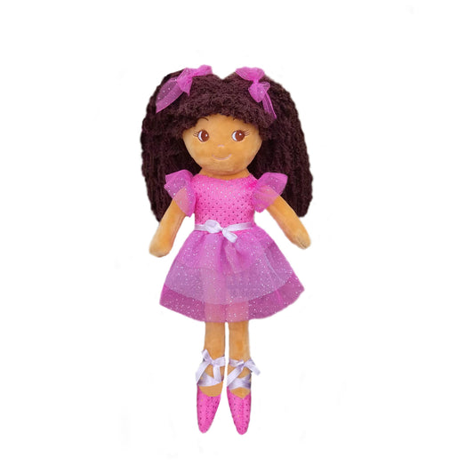 GirlzNDollz - Lola sparkle ballerina- tan skin