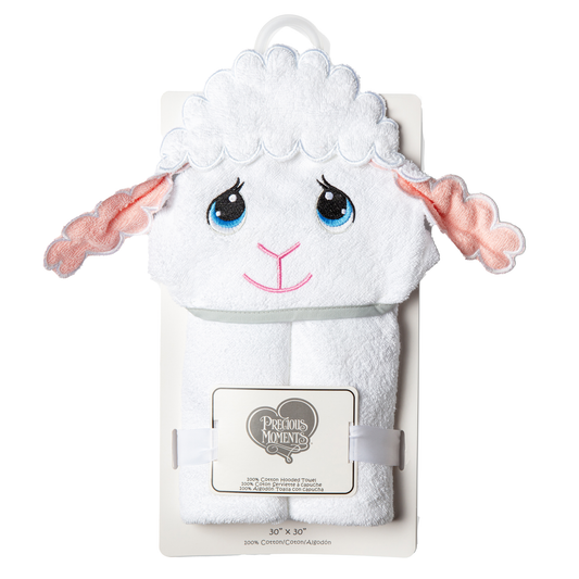 Rose Textiles - Lamb Hooded Towel